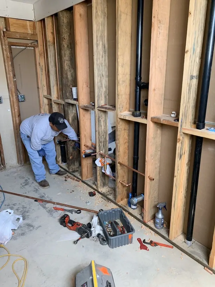 Commercial rough-in plumbing for Water Heater Replacement in Vliettown